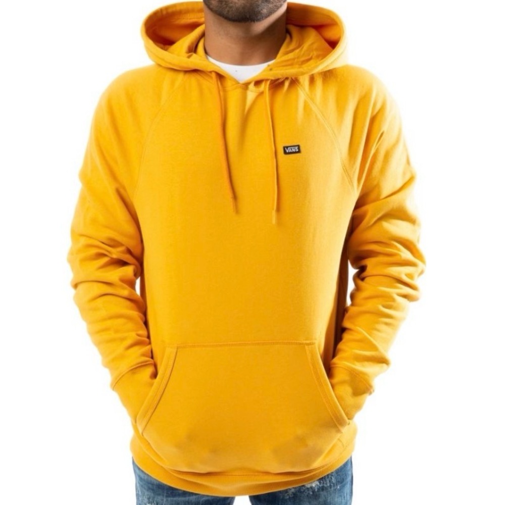 VANS Men's Versa Pullover Hoodie VN0A49SNLSV Size XL Golden Yellow BNWT